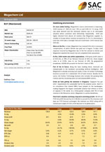 Stabilising environment